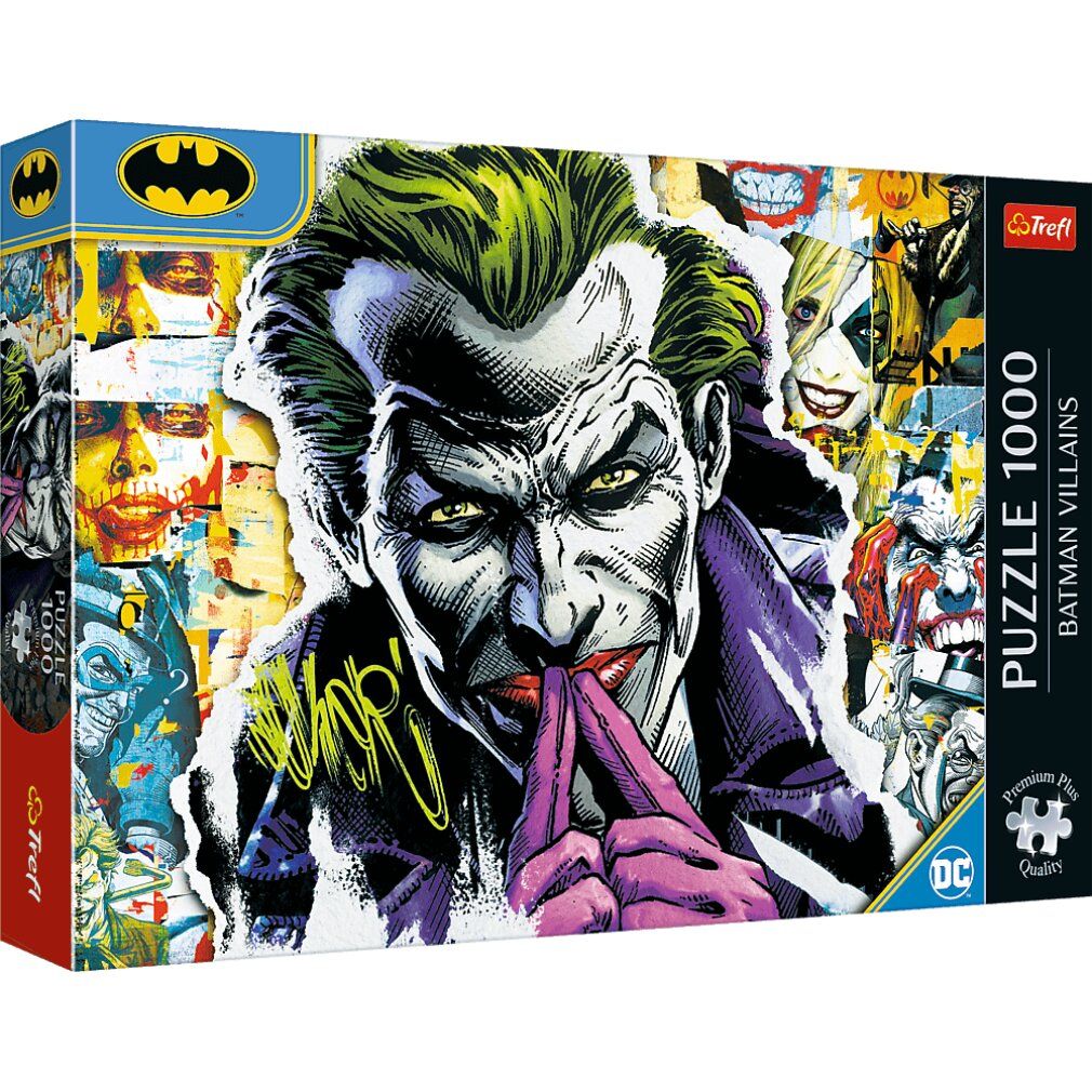 trefl Puzzle Premium Plus Batman: Joker 1000 pezzi