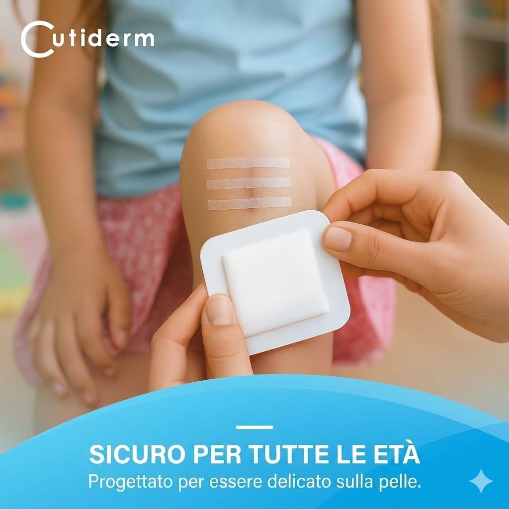 Strisce di sutura per ferite – cerotti a farfalla Cutiderm