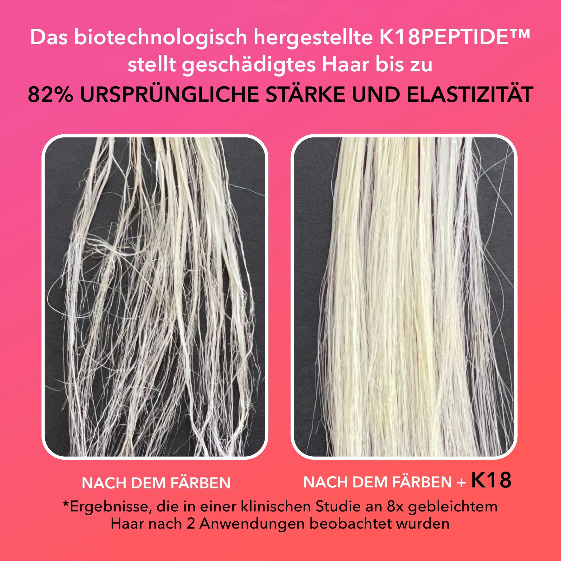 P-beauty K18  Maschera per capelli  per la cura dei capelli e la riparazione molecolare
