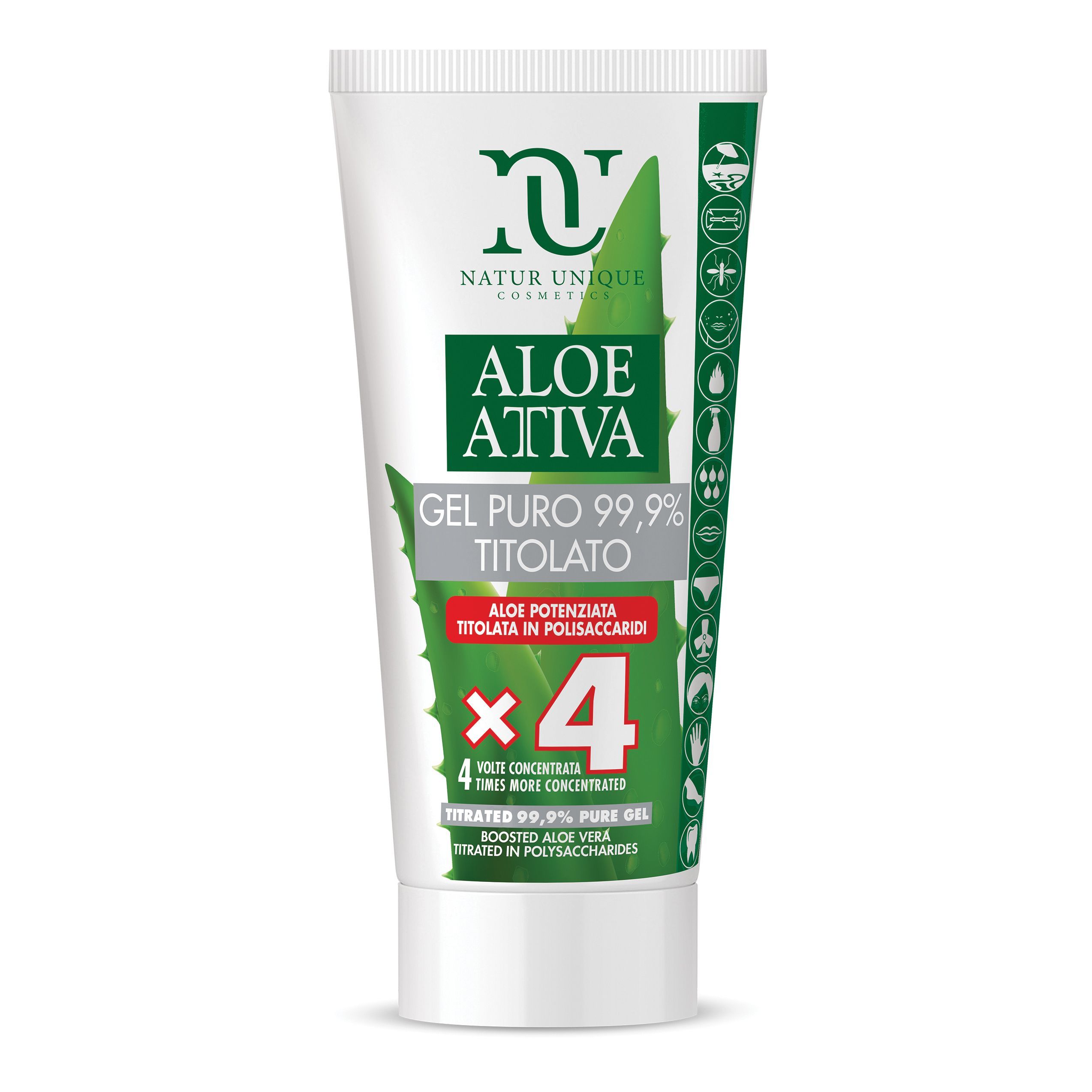 Natur Unique Aloe Attiva Gel Puro Titolato 99,9%