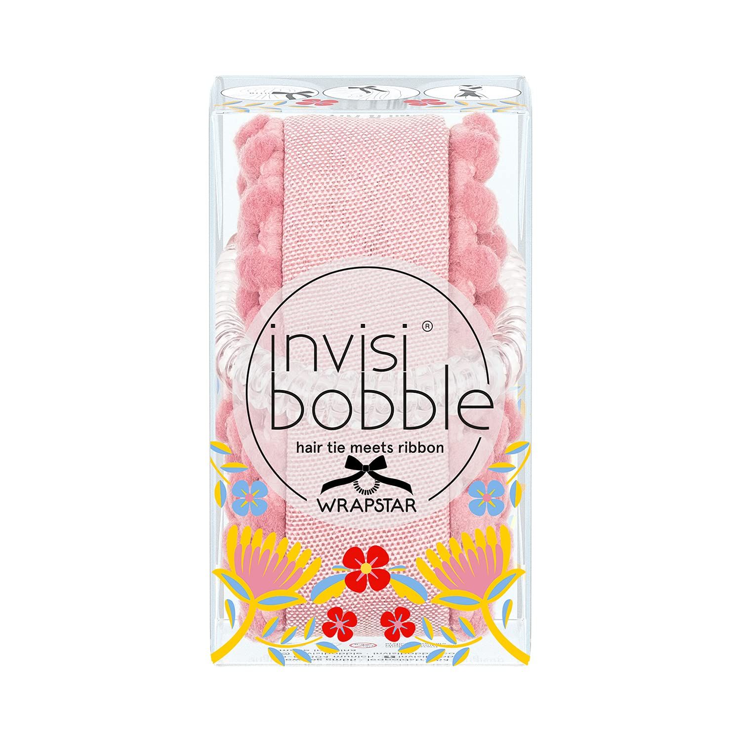 Invisibobble Wrapstar Flores & Bloom - Anello per capelli