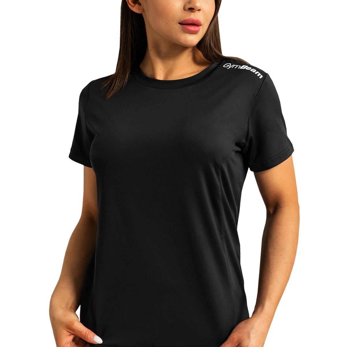 GymBeam T-shirt donna Limitless regular a manica corta Black