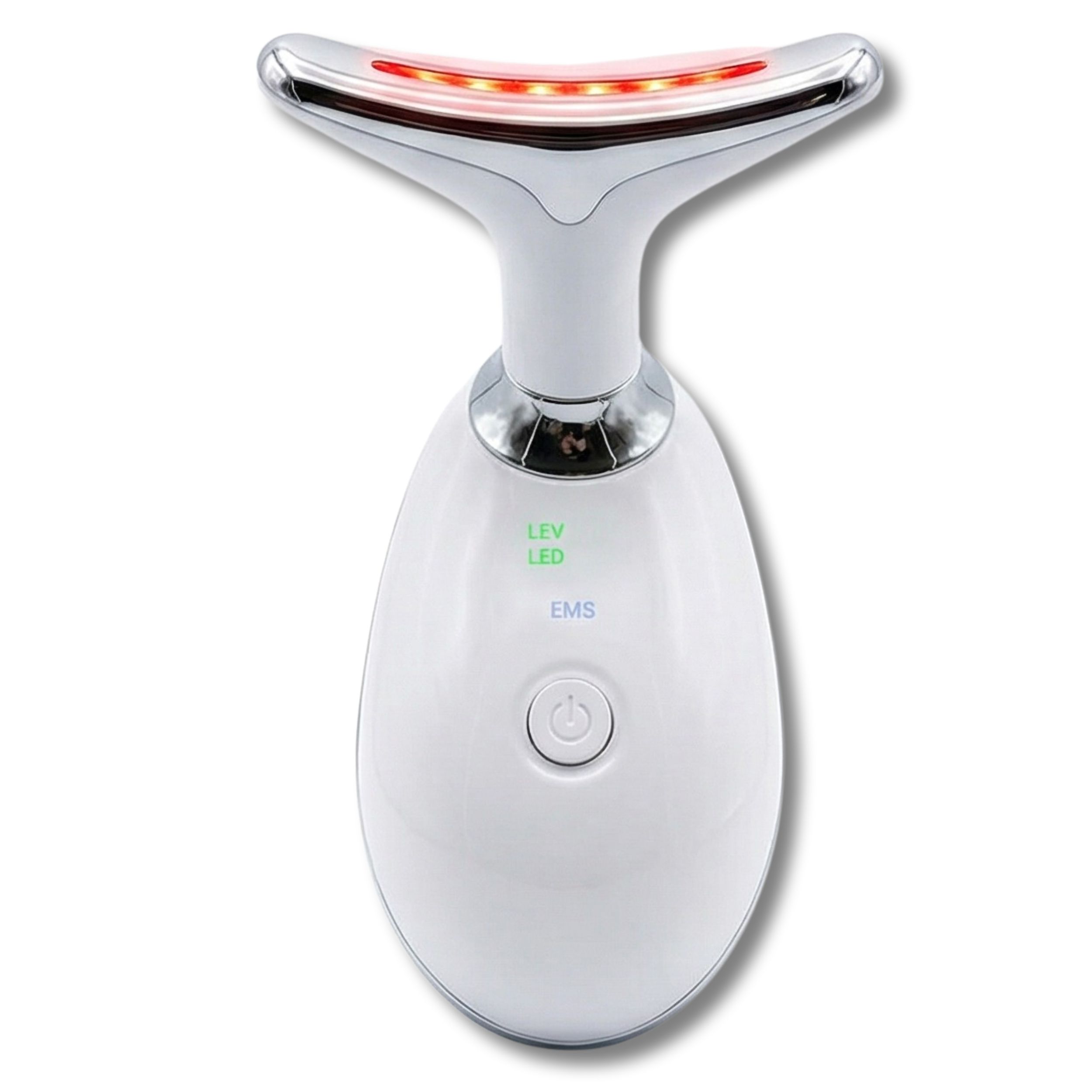 Dispositivo di Pulizia Viso EMS e LED – Ioni Positivi/Negativi, Anti-Age, Rassodante e Calore