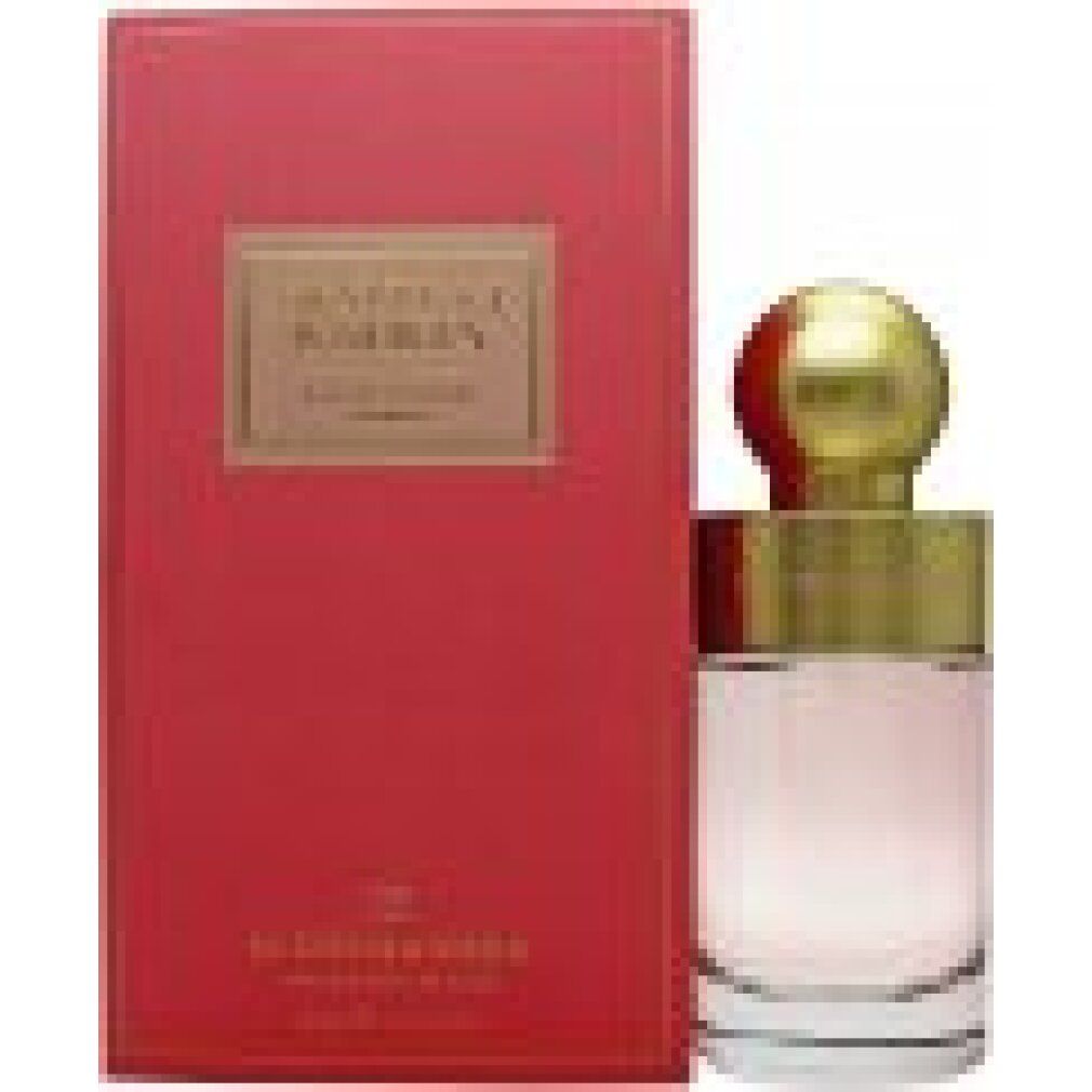 Scatola rossa e flacone. Tappo dorato. Marchio Scotch & Soda.