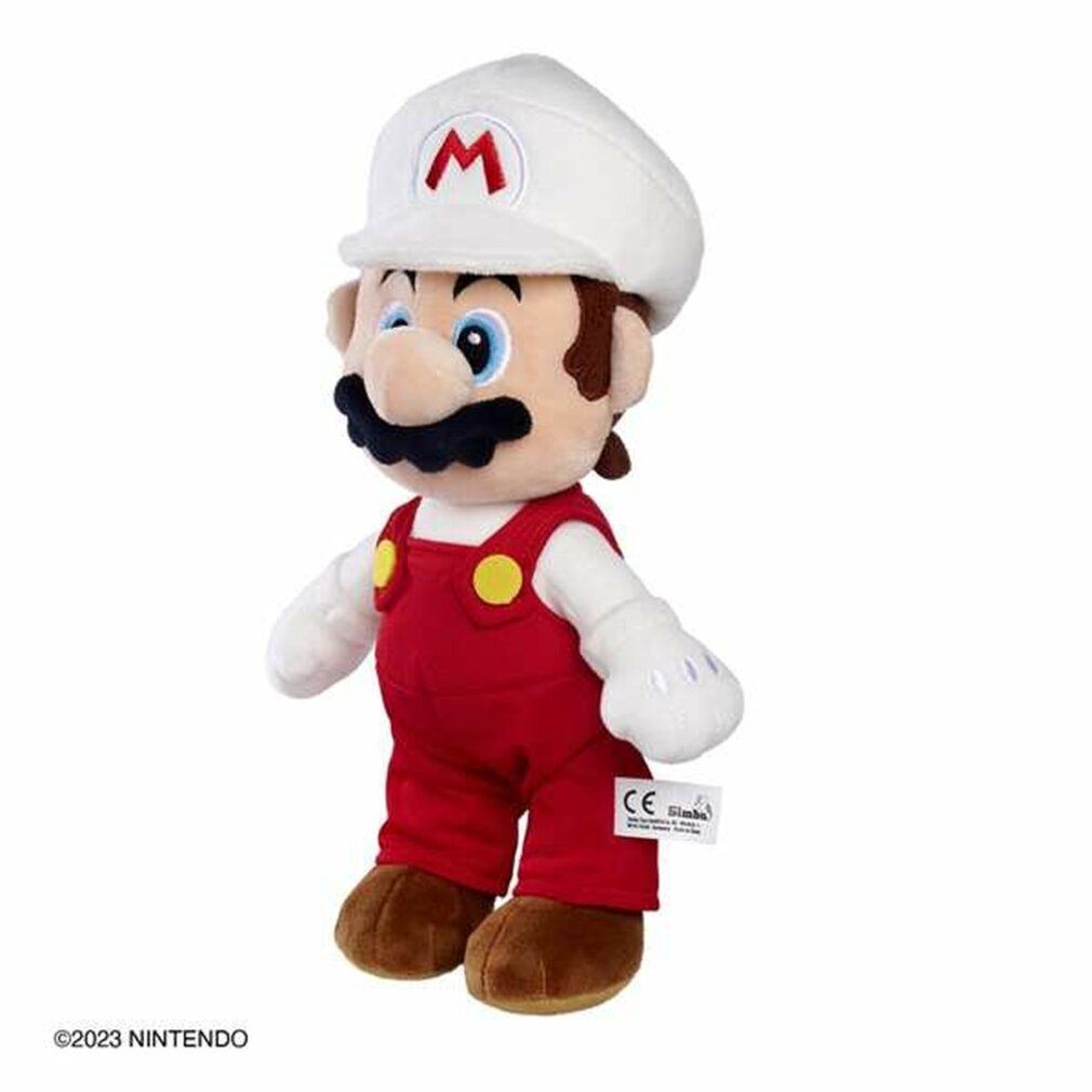 Super Mario - Peluche Mario Fuoco (30 cm)