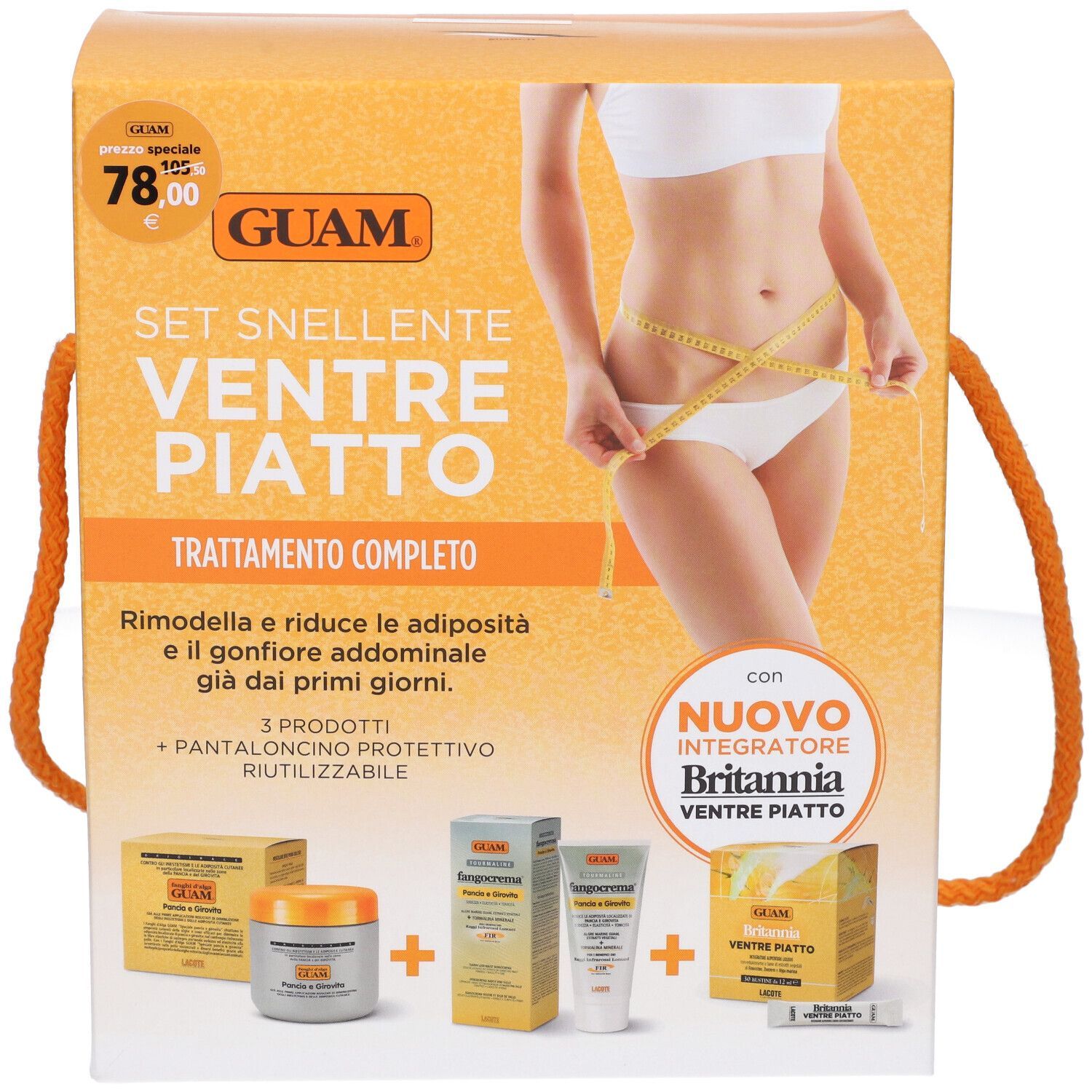 Guam Set Snellente Ventre Piatto