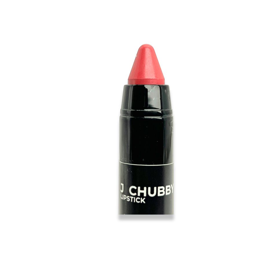 Rossetto Jo.Maison.Jo J Chubby. Stick nero con rossetto rosso. Scritta.