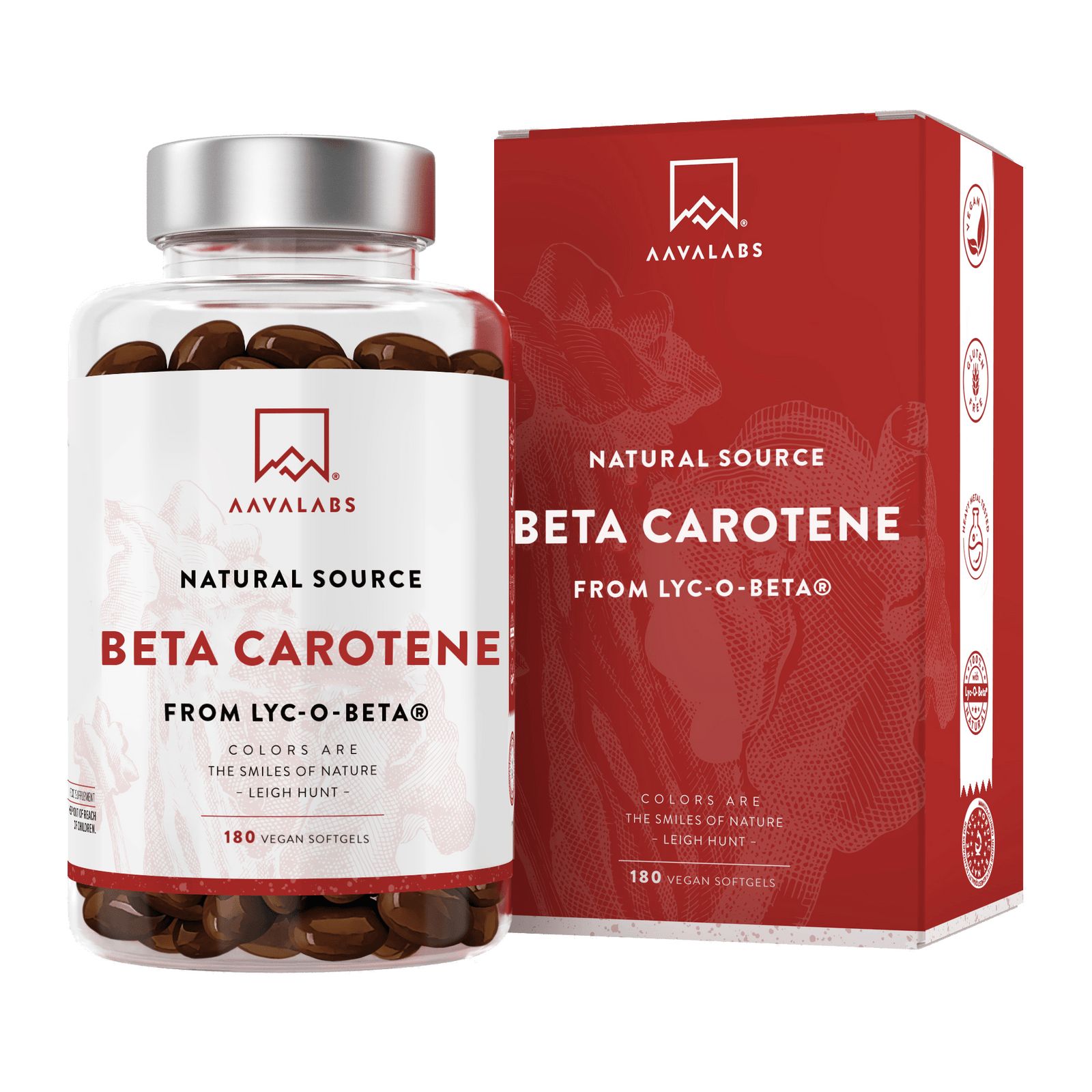 Aavalabs Beta Carotene con lyc-o-beta