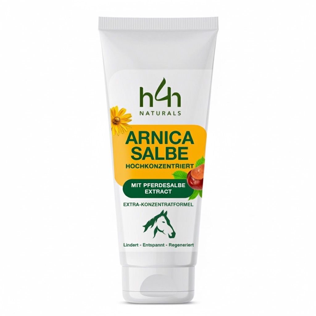 H4H® Gel Arnica Naturale Bio con Ippocastano – Muscoli, Articolazioni, Lividi