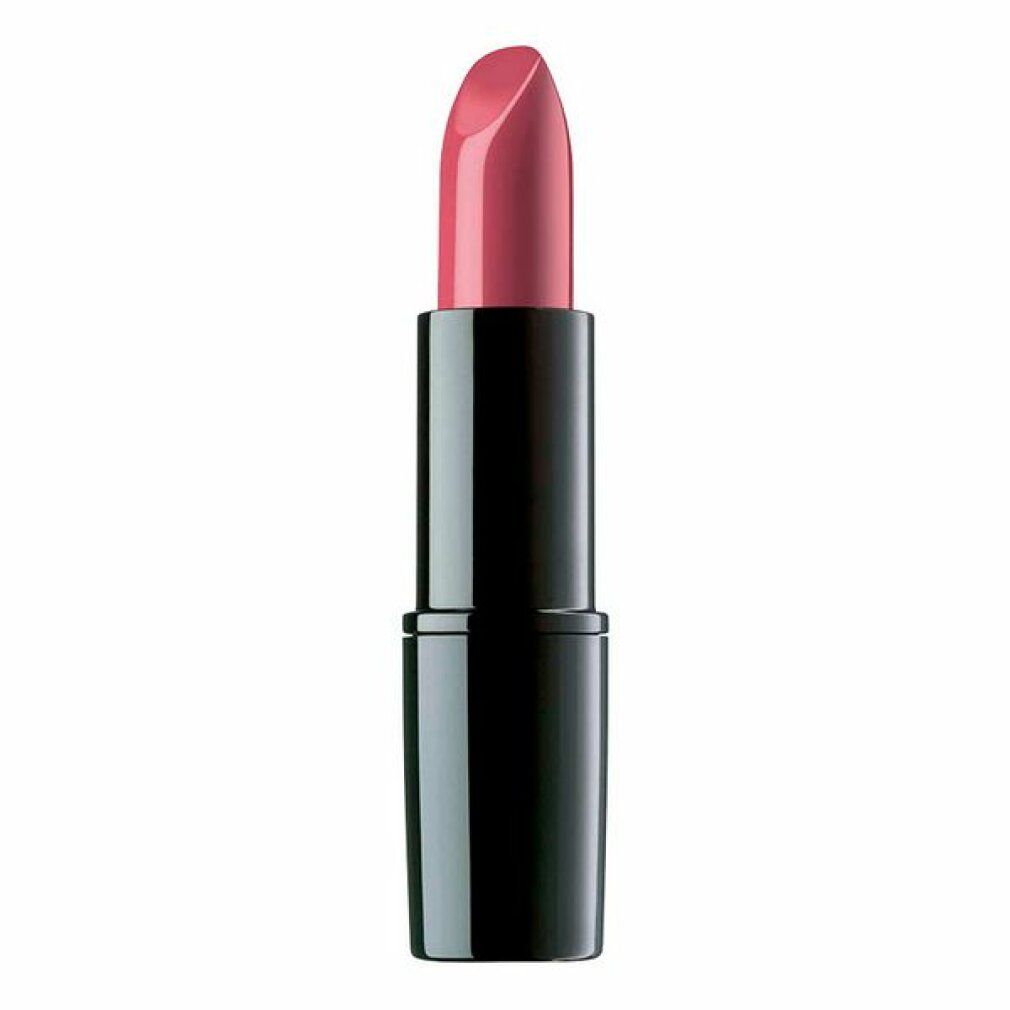 Rossetto rosa, astuccio nero.