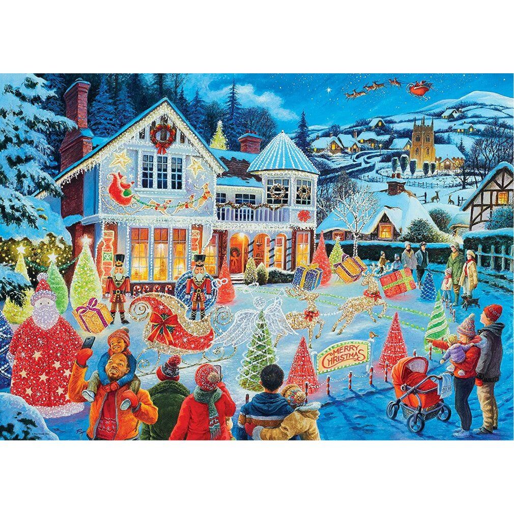 ravensburger Casa di Natale puzzle 1000 pezzi
