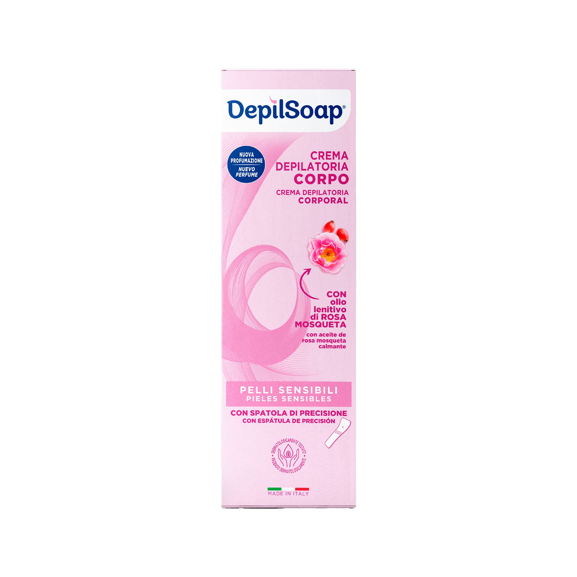 Depilsoap Kit depilazione corpo e viso per pelli sensibili