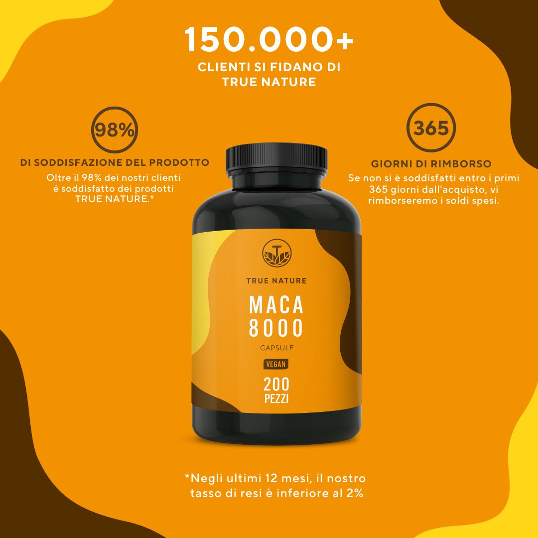 TRUE NATURE® Maca 8000 Gold Capsule