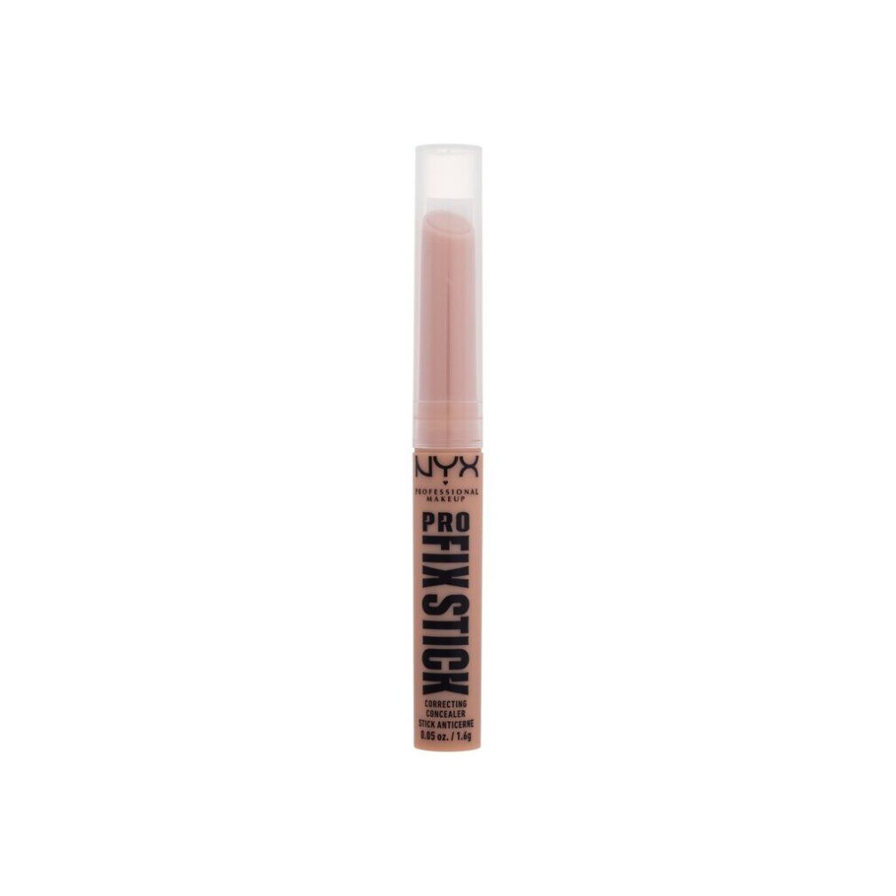 NYX Pro Fix Stick Corrector, tonalità chiara, in contenitore trasparente.