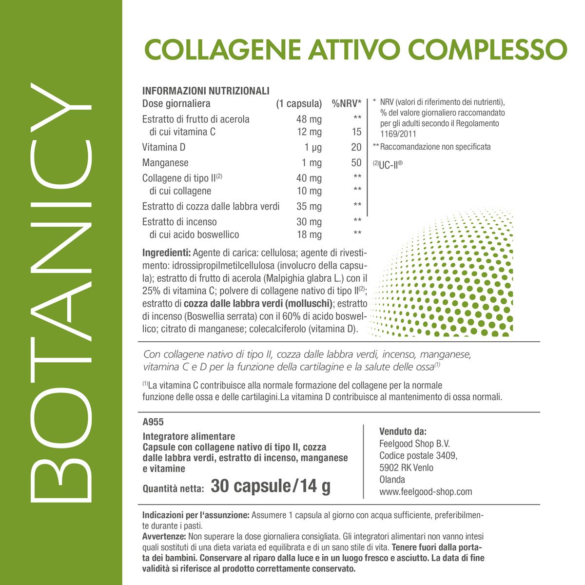 Botanicy COLLAGENE Attivo Complesso