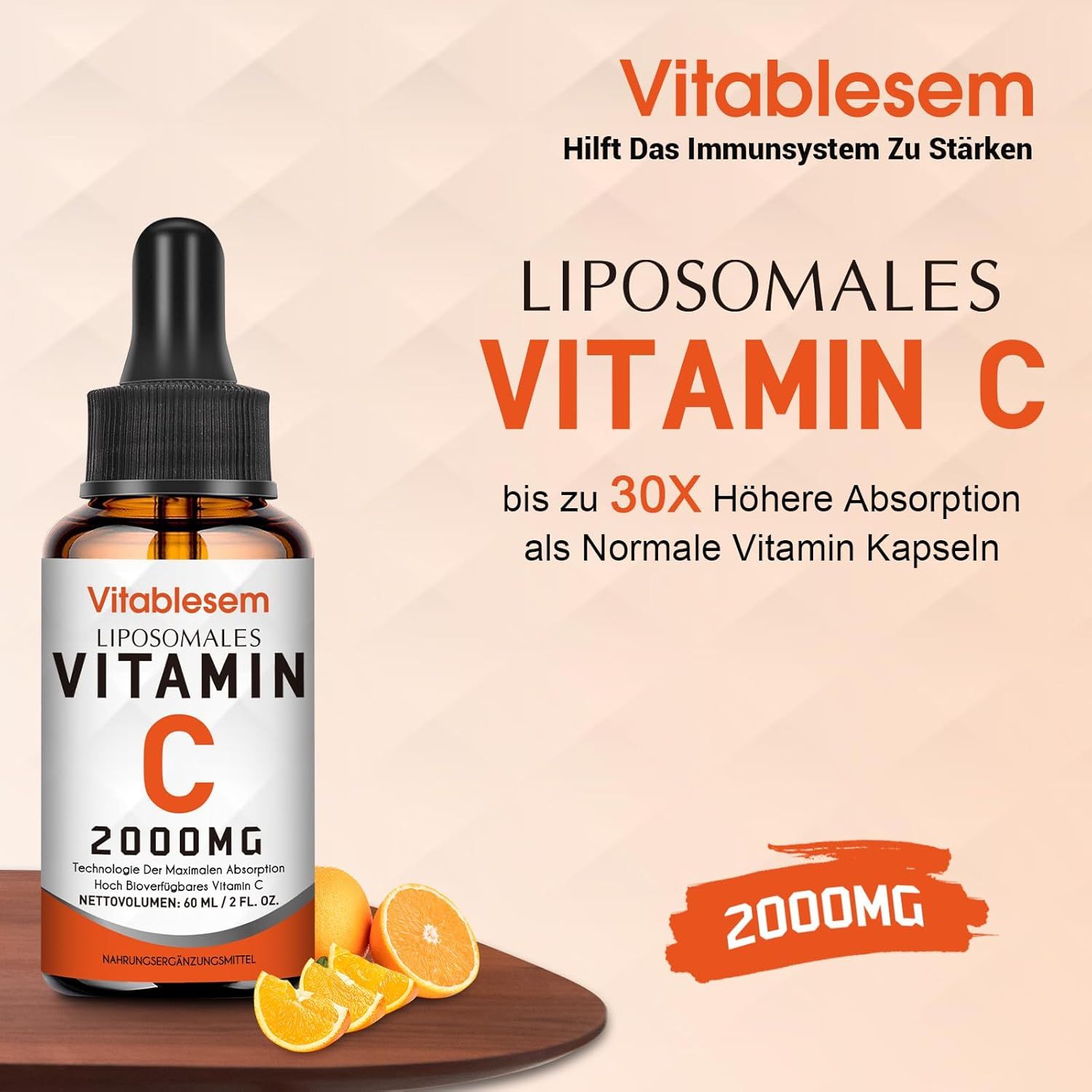 Vitablesem Vitamina C Liposomiale Liquida