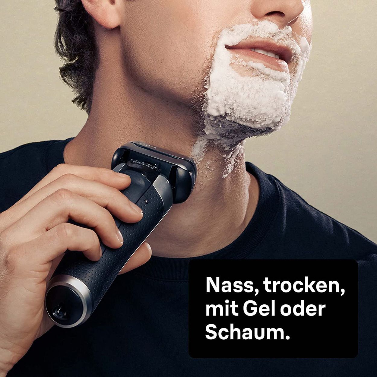 Braun Series 9 9420s Rasoio Trimmer Nero