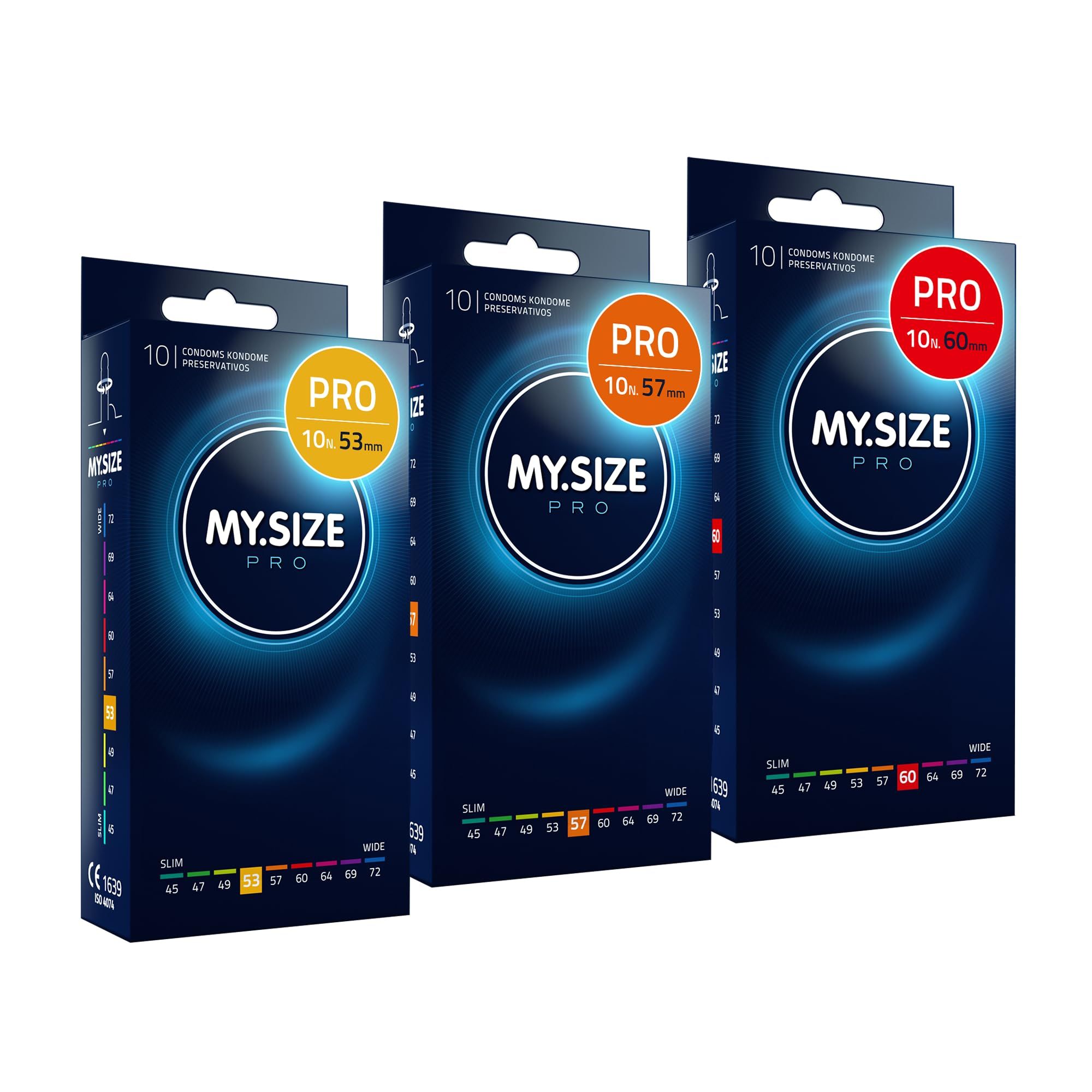 MY.SIZE PRO ELITE Set Preservativi