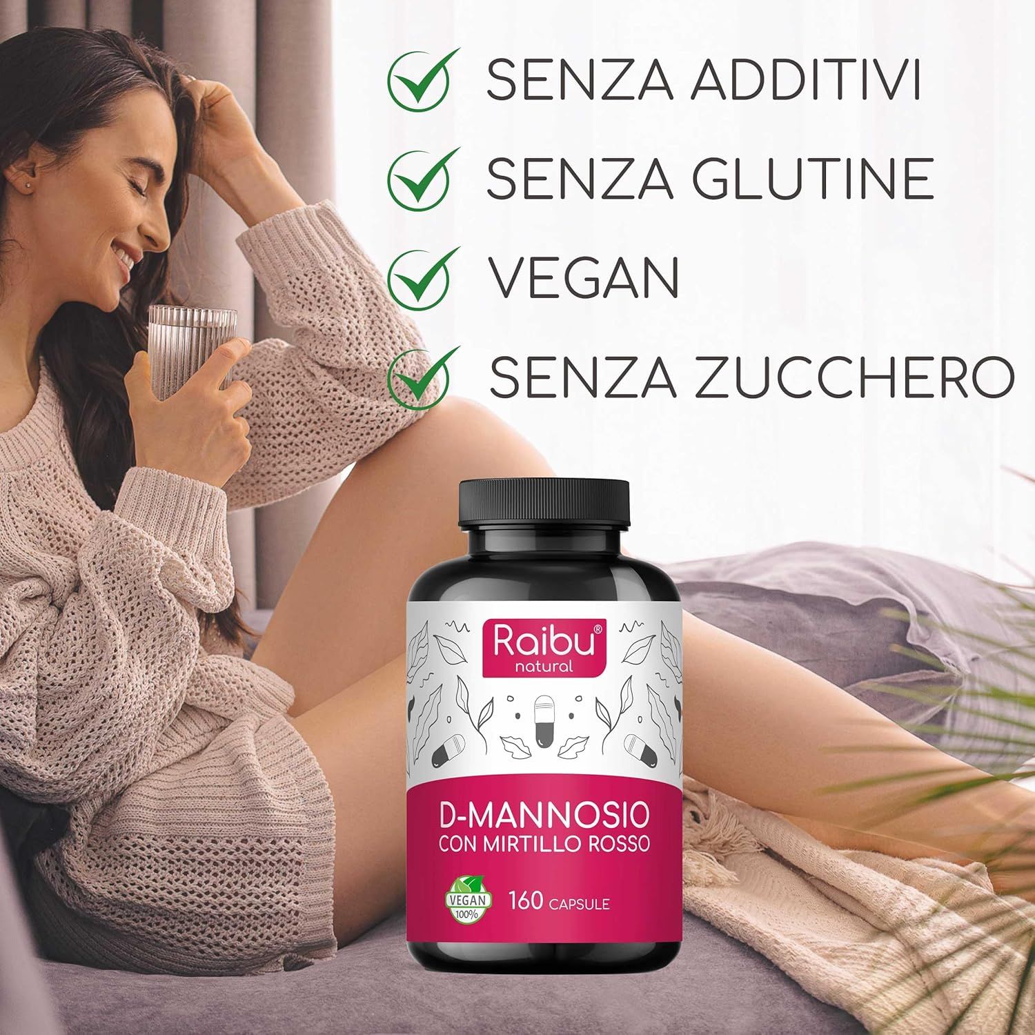 D-Mannosio Cranberry Capsule - RAIBU