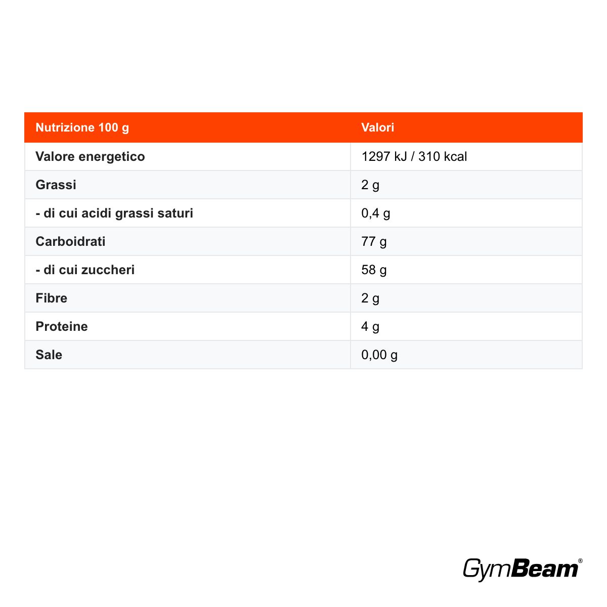 GymBeam fichi liofilizzati senza additivi