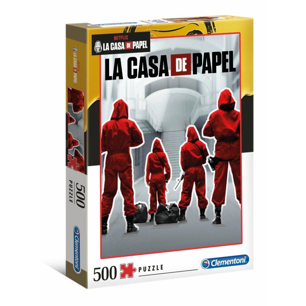 clementoni Puzzle Netflix: Casa di carta 500 pezzi
