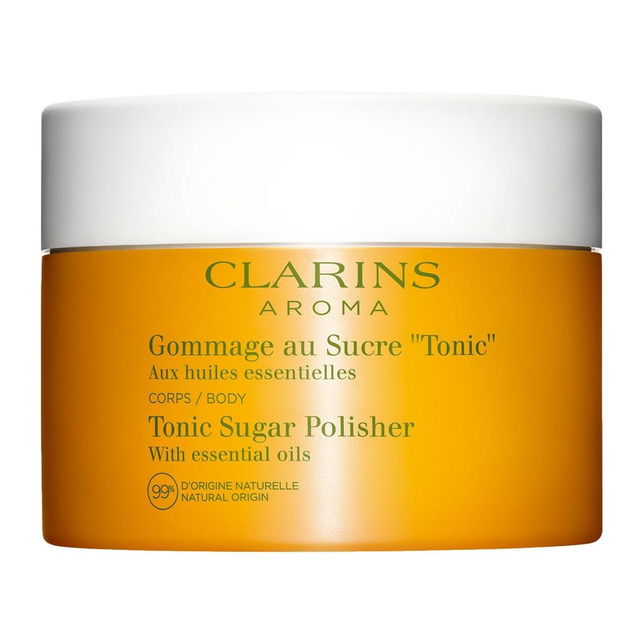 Gommage Tonic al Zucchero Clarins 250g per Pelle Morbida e Luminosità