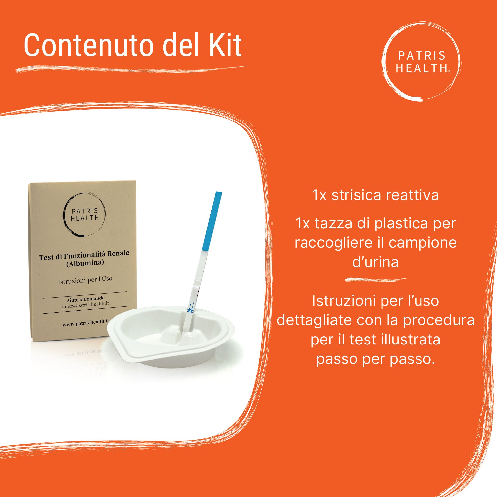 Test di Funzionalità Renale (Albumina) Patris Health®