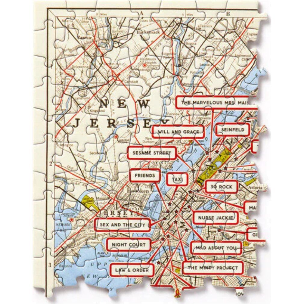 galison Puzzle panoramico di New York City 1000 pezzi