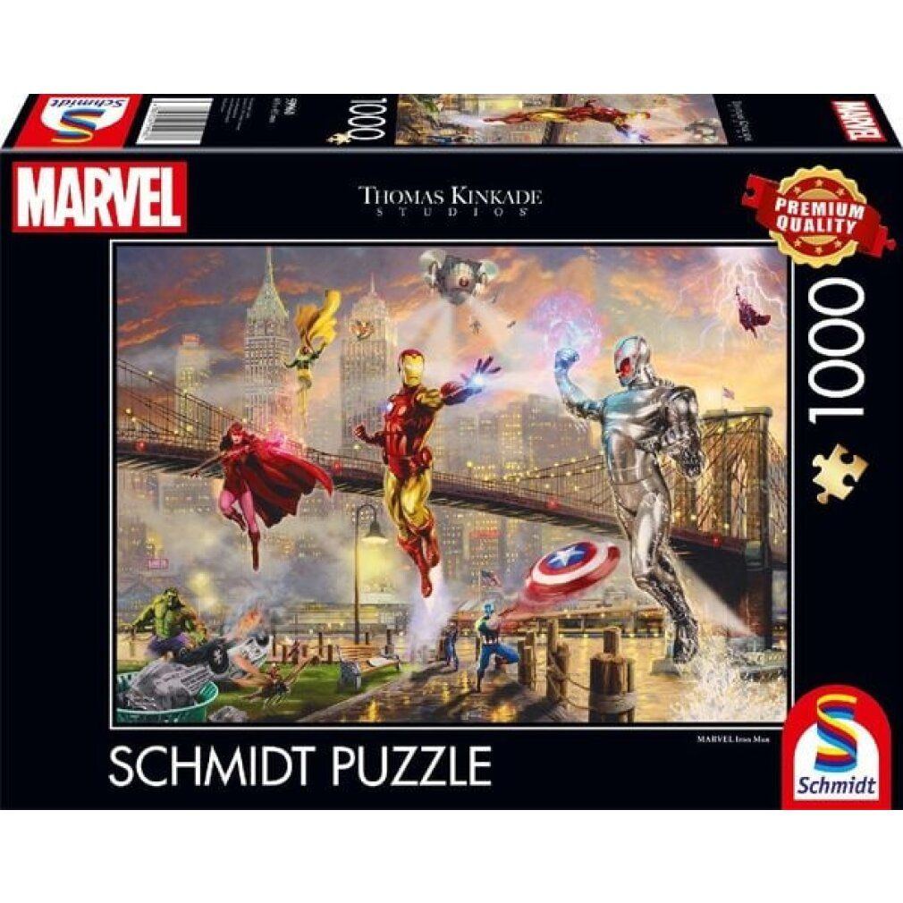Studi Thomas Kinkade: Marvel - Iron Man (1000 pezzi)