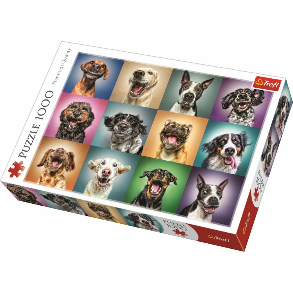 Puzzle premium 1000 pezzi ritratto di cane