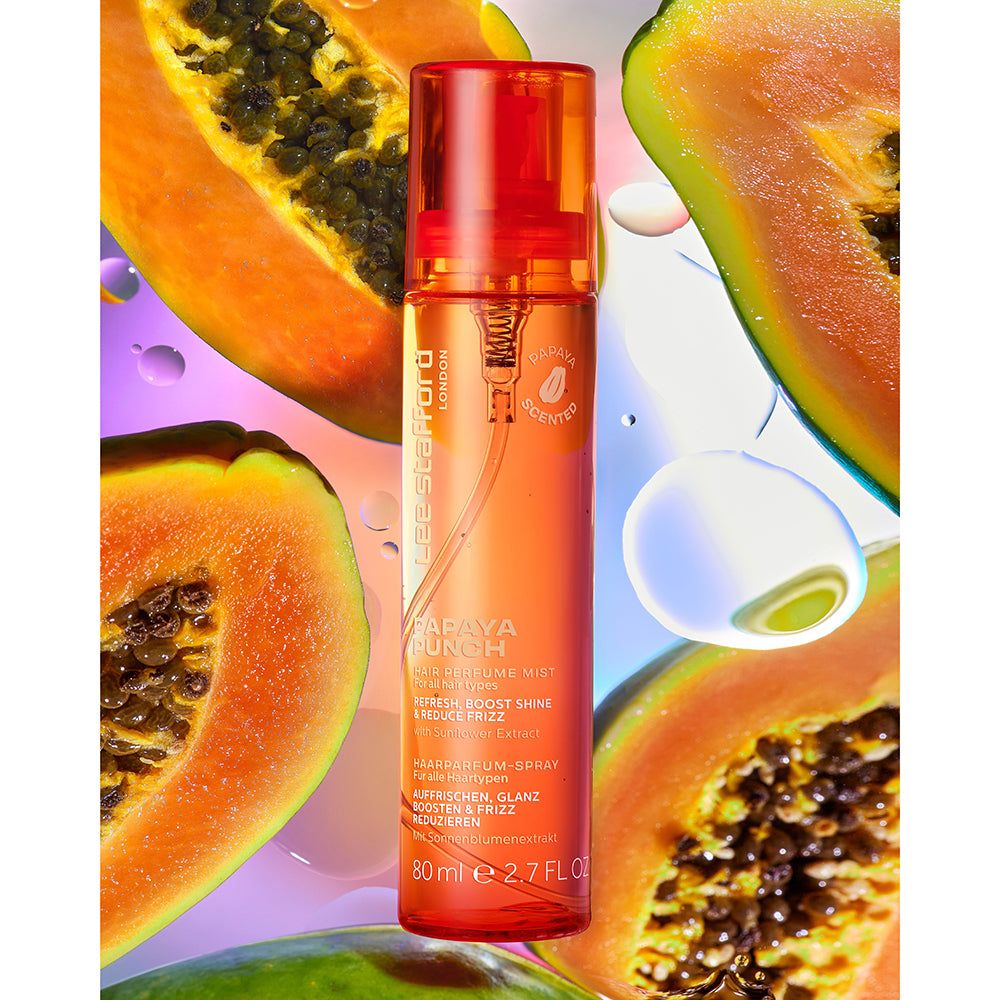 Lee Stafford Papaya Punch Hair Perfume Mist – Fruttato tropicale