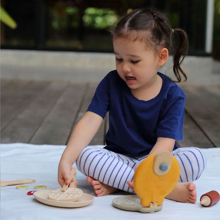 Plan Toys Set Waffle in legno