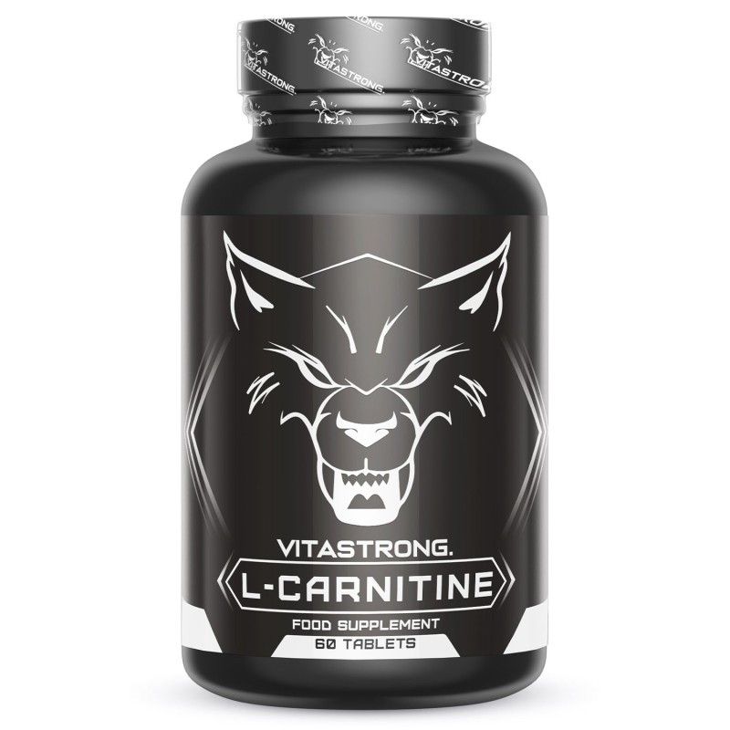 Vitastrong L‑Carnitina – 60 Compresse, Energia Da Grassi