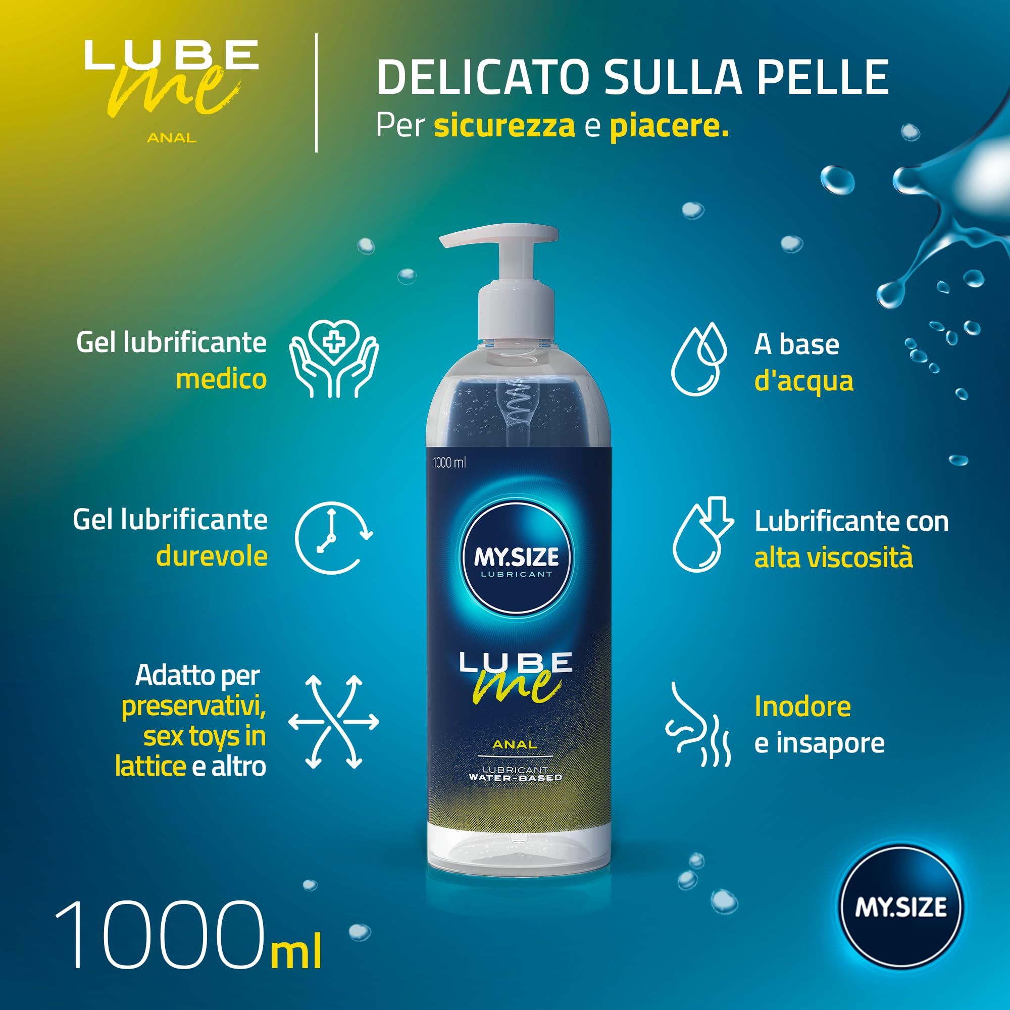 MY.SIZE Lube Me Gel Lubrificante Anal