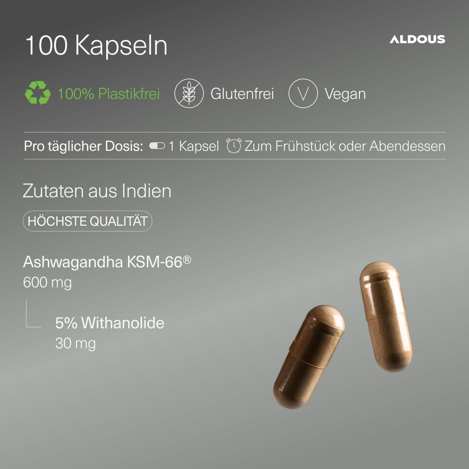 Aldous Capsule di Ashwagandha
