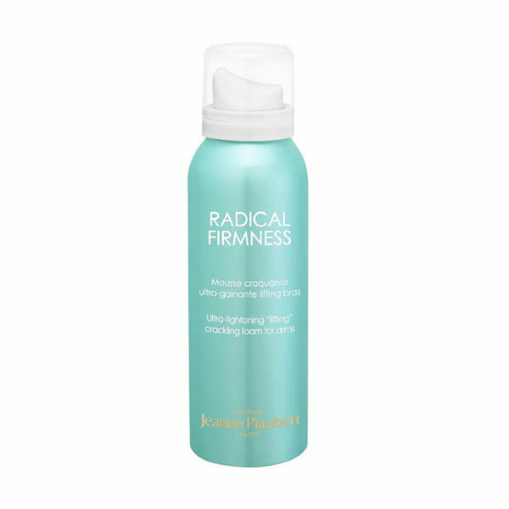 Flacone spray turchese. Scritta Radical Firmness. Testo in francese e inglese. Marchio: Jeanne Piaubert.