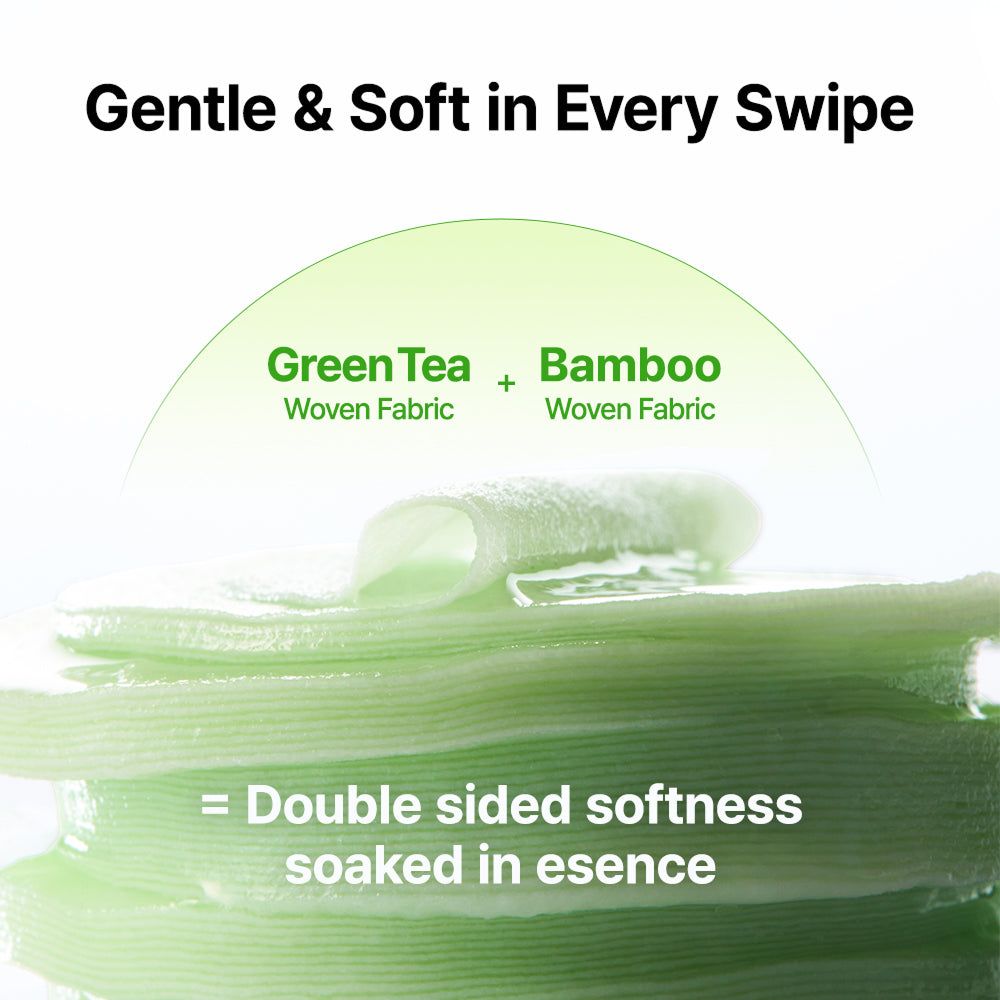 By Wishtrend Toner-Pads Lenitivi al Tè Verde e Ceramidi