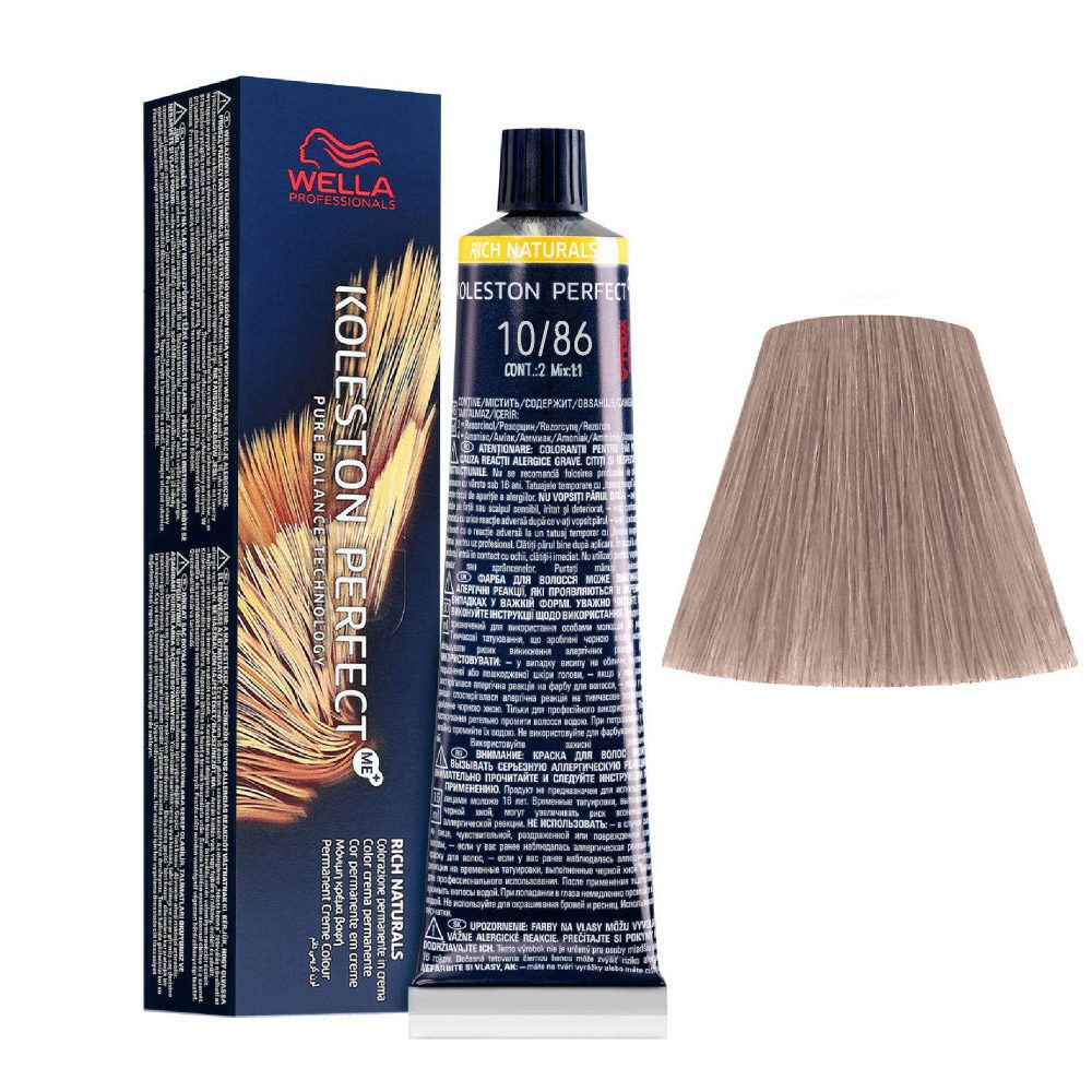Wella Koleston Perfect Rich Naturals 1086 Colore per capelli 60 ml