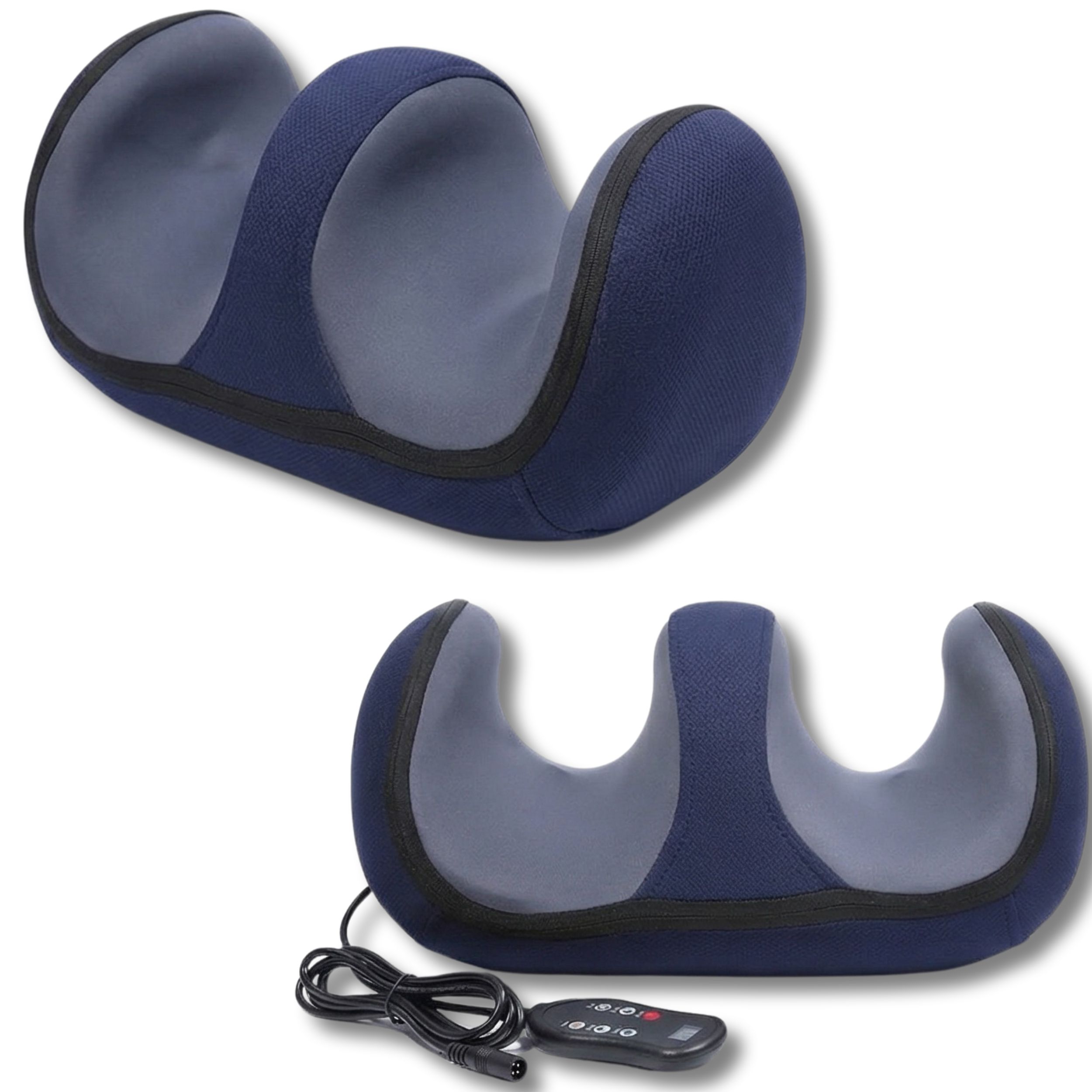 Cuscino Massaggiante 3D con Calore – Massaggio Mirato e Rilassamento per Cosce, Fianchi, Gambe