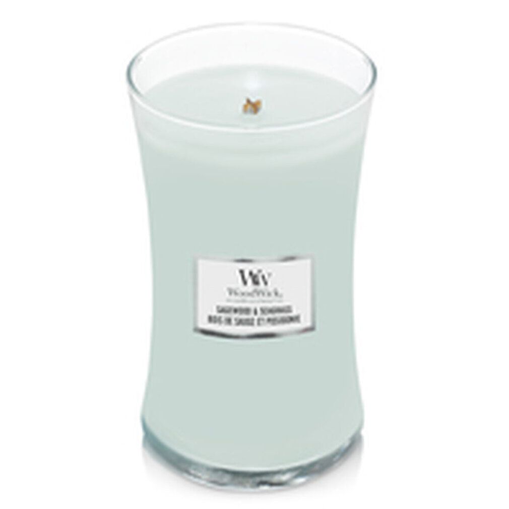 Woodwick Sagewood & Seagrass Candela Profumata Grande 609,5 G