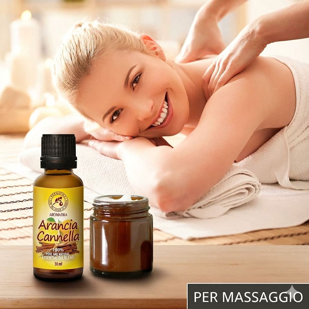 Miscela profumata AROMATIKA con olio di cannella e arancia