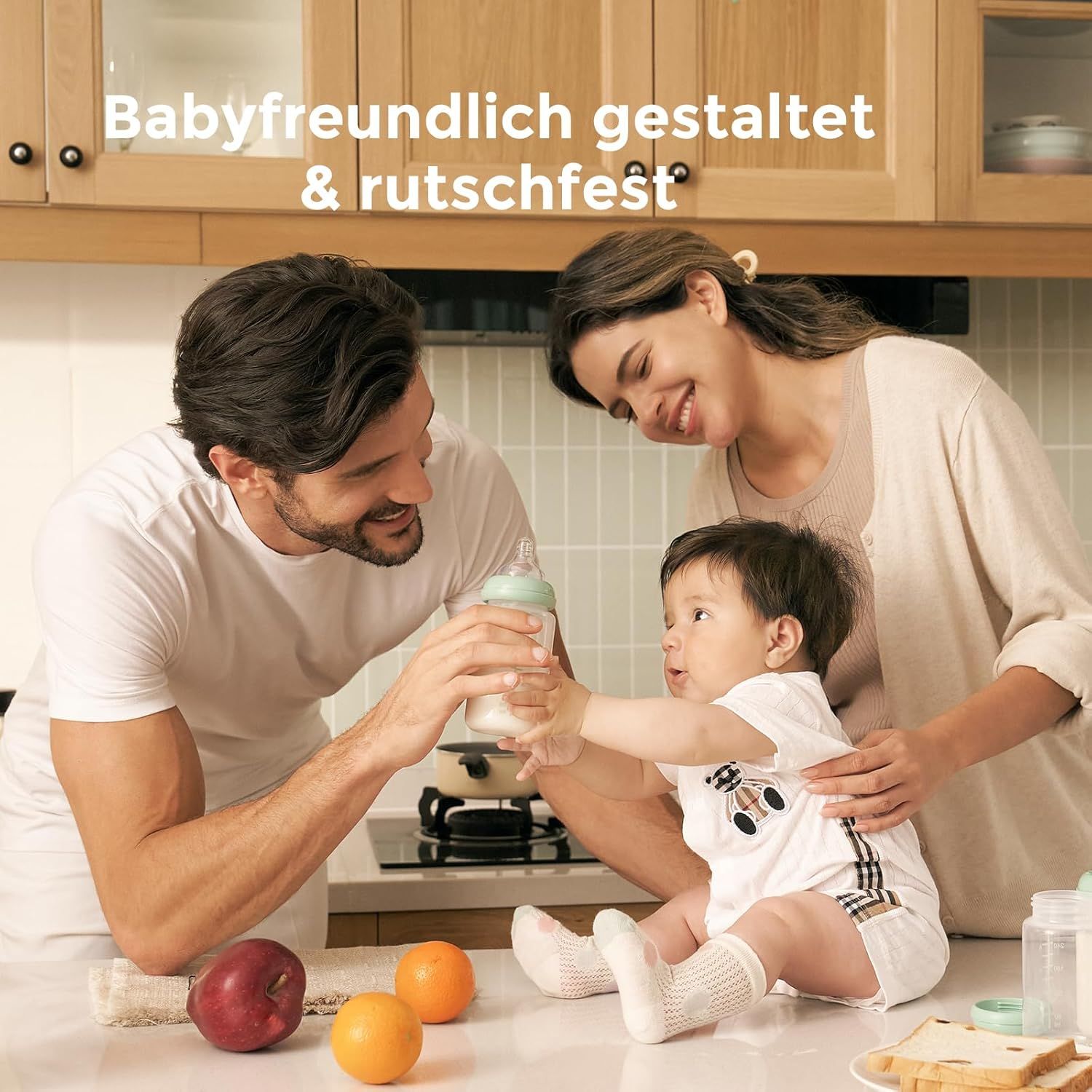 Conservazione naturale del latte materno con biberon per bambini Momcozy