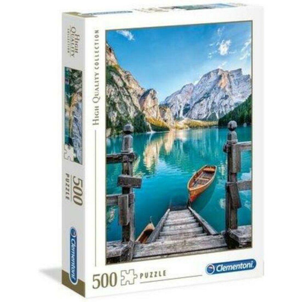 clementoni Puzzle Pragser Wildsee, Italia 500 pezzi