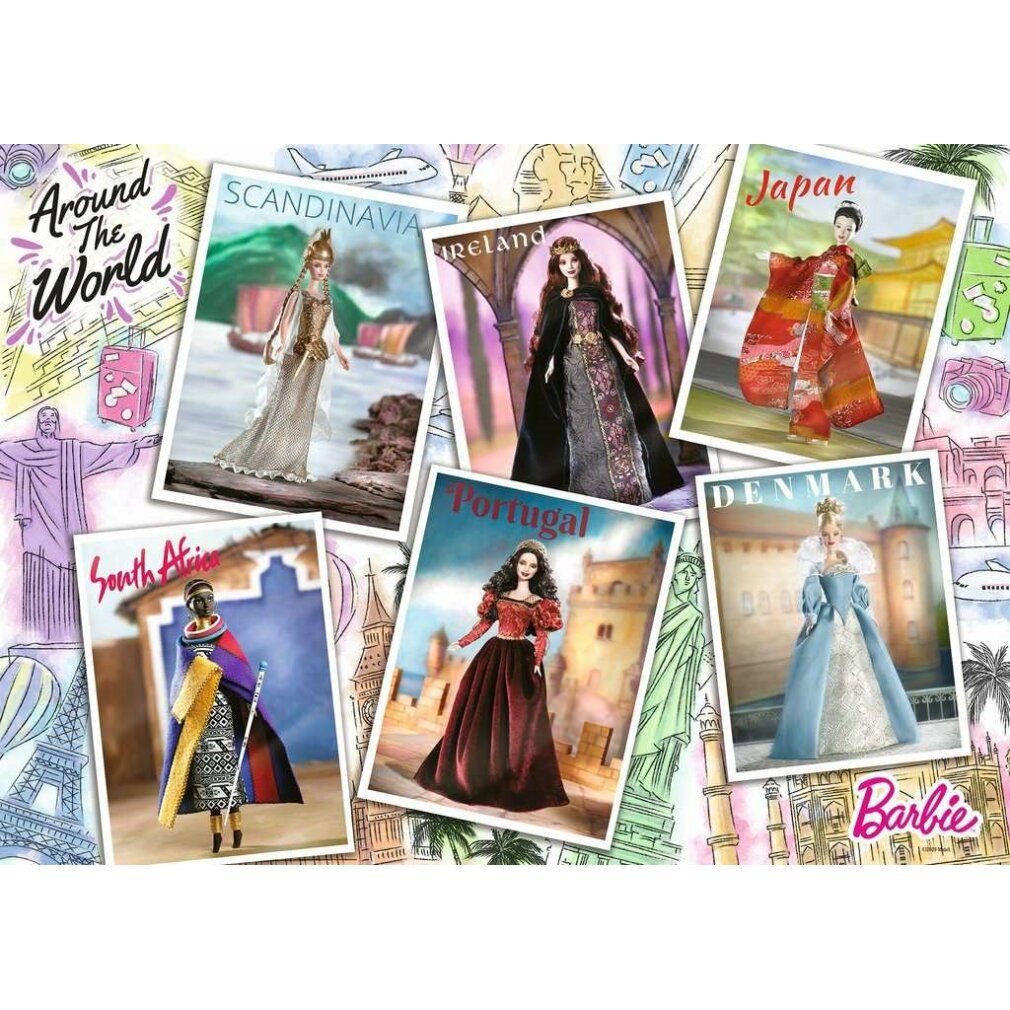ravensburger Puzzle Barbie: Giro del mondo 1000 pezzi