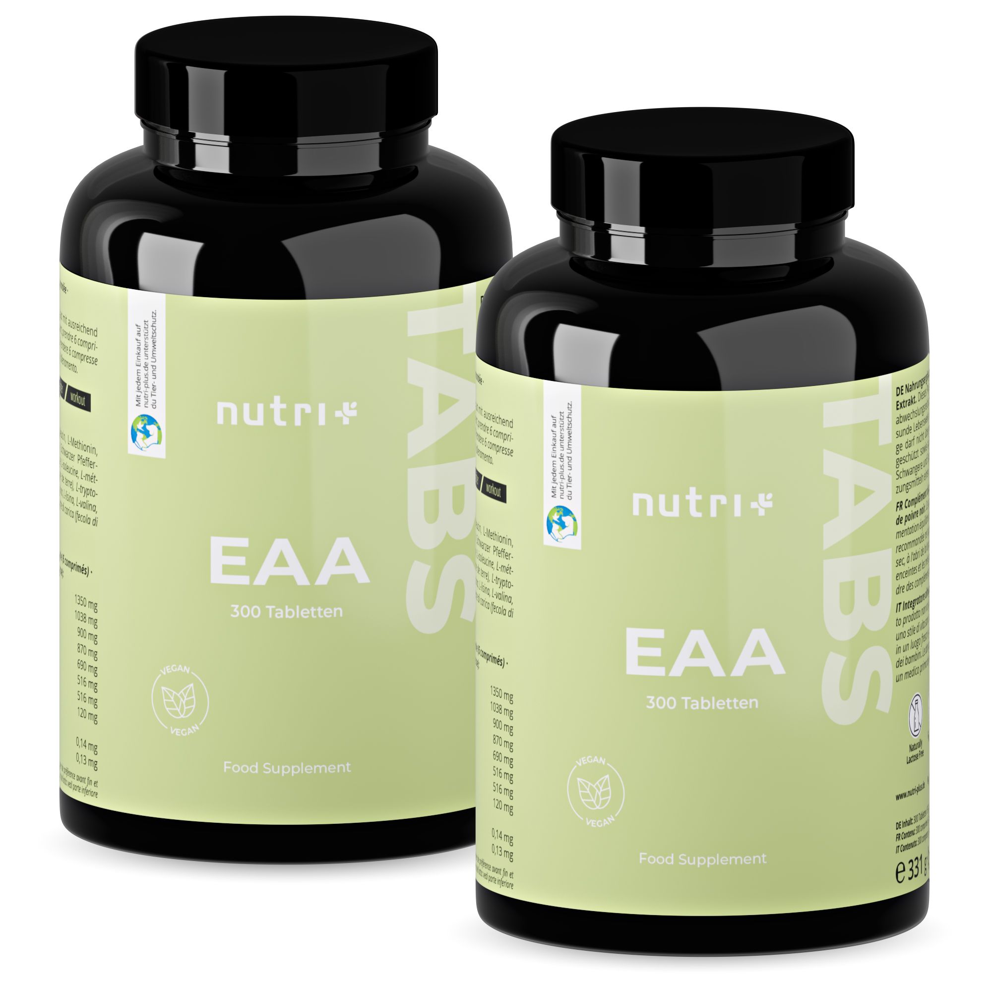 Nutri+ EAA Compresse 6000 - Complesso di Aminoacidi Essenziali