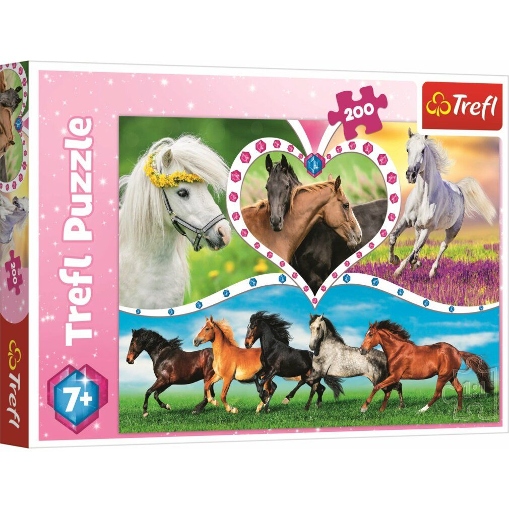 Puzzle trefl Cavalli belli 200 pezzi