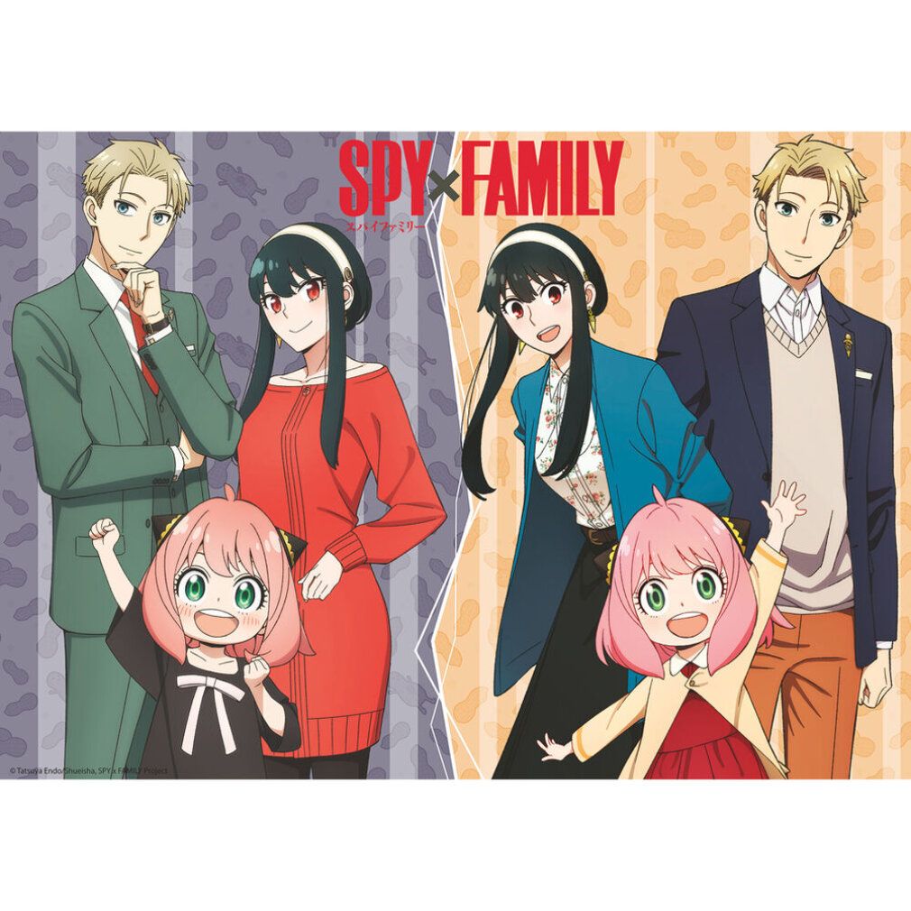 Spia x Collage di puzzle di famiglia (1000 pezzi)