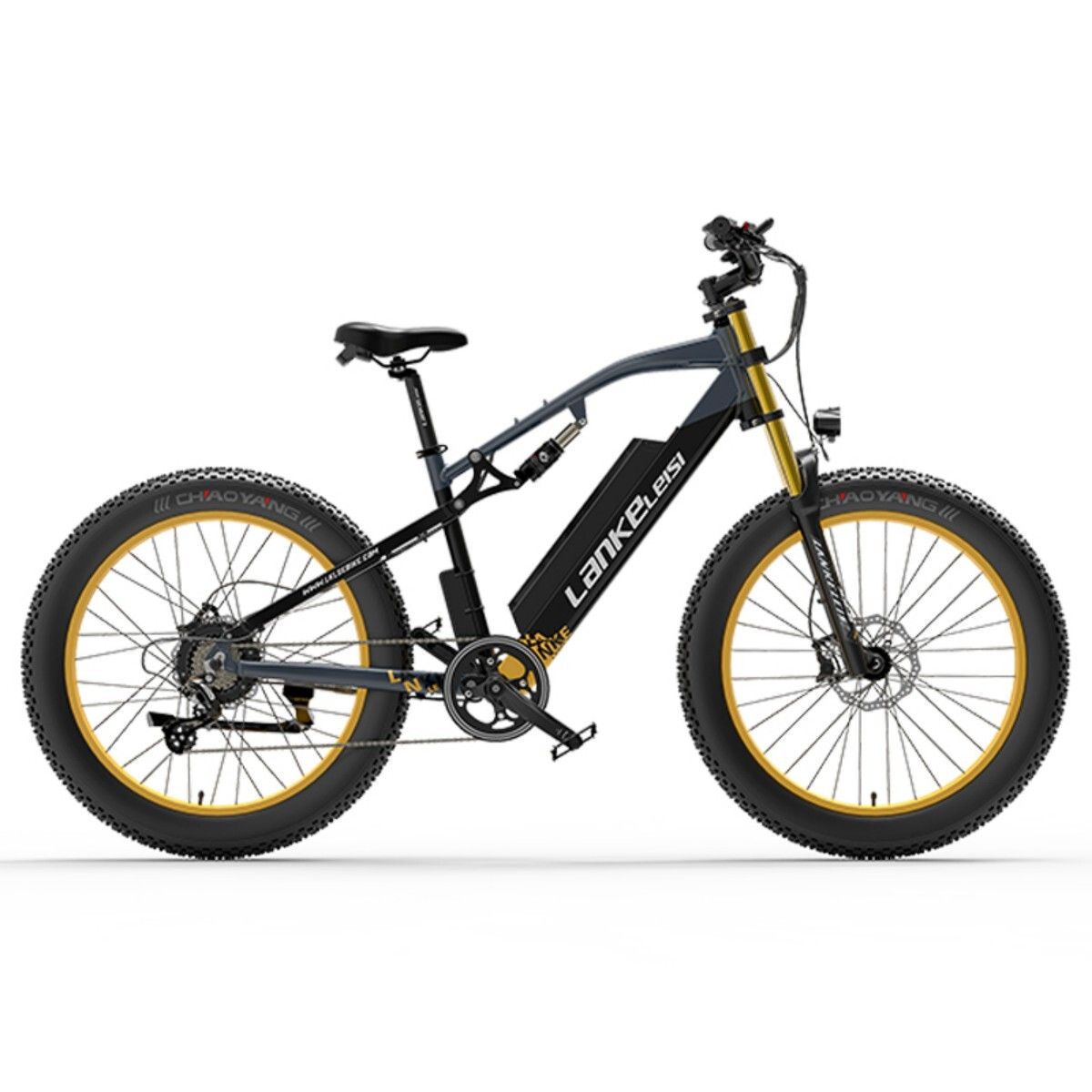 Bicicletta elettrica LANKELEISI RV700 con batteria da 48 V 16 Ah