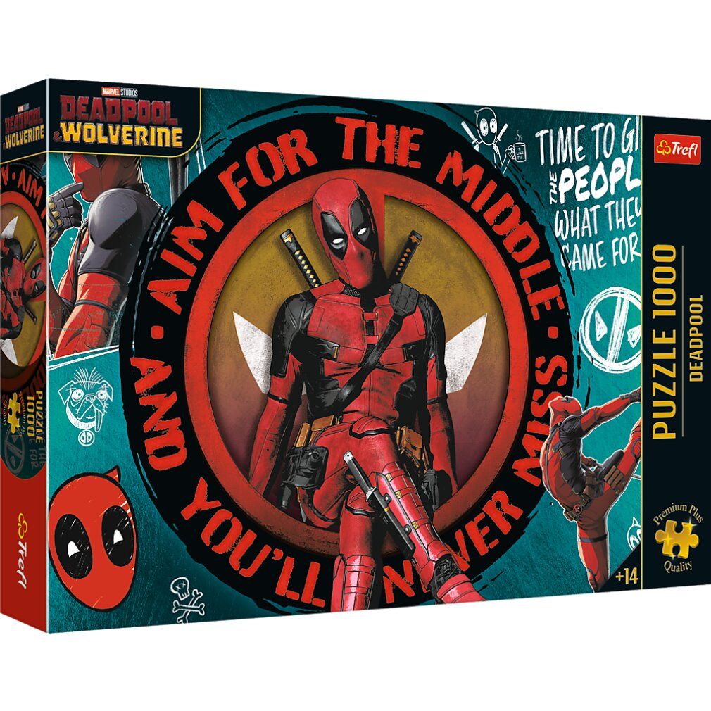 trefl Puzzle Premium Plus: Deadpool 1000 pezzi