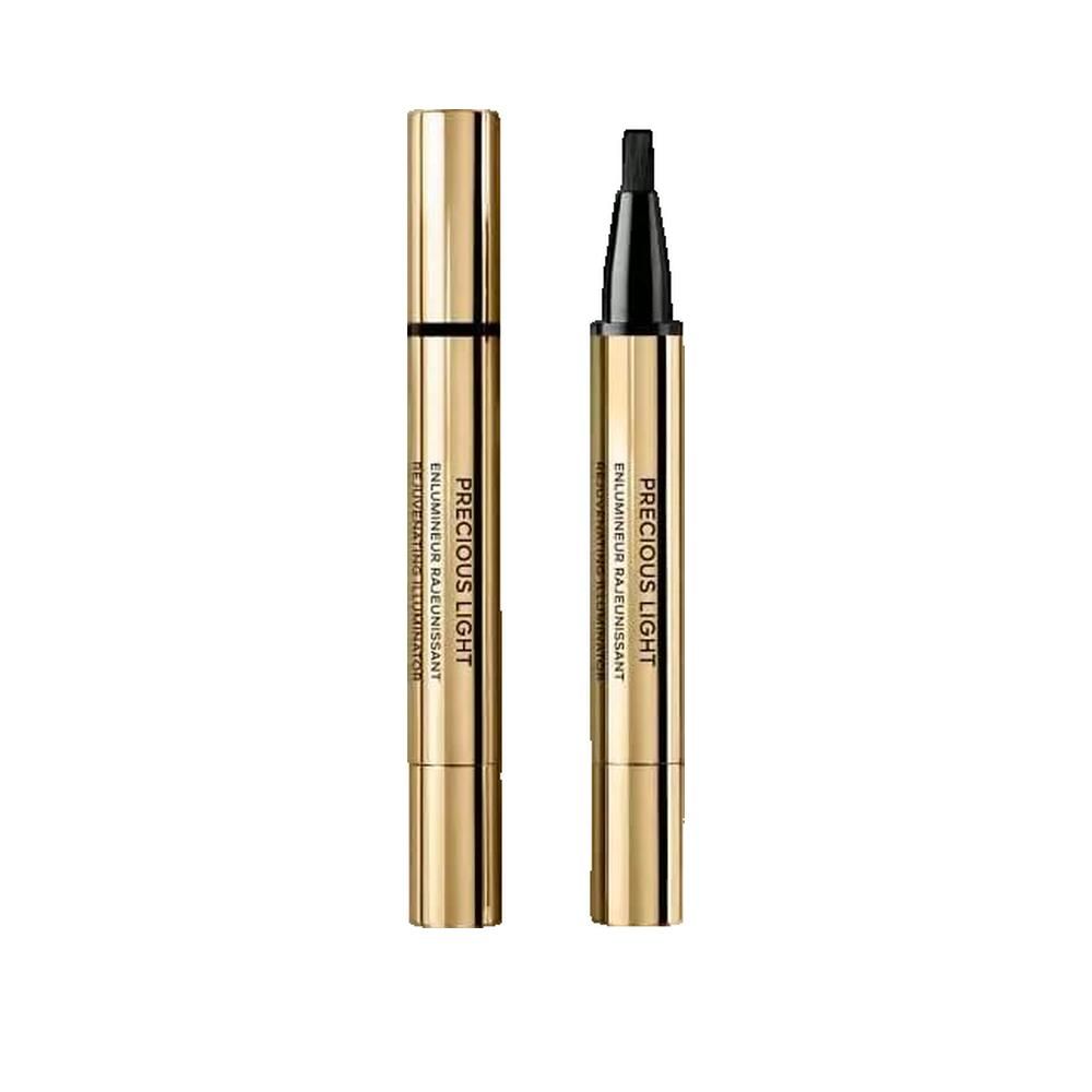 Due stilo dorati con punta nera. Scritta: PRECIOUS LIGHT.